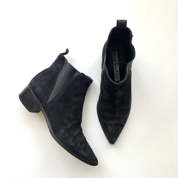 Acne Studios Shoes - Acne Studios Suede Jensen Boots